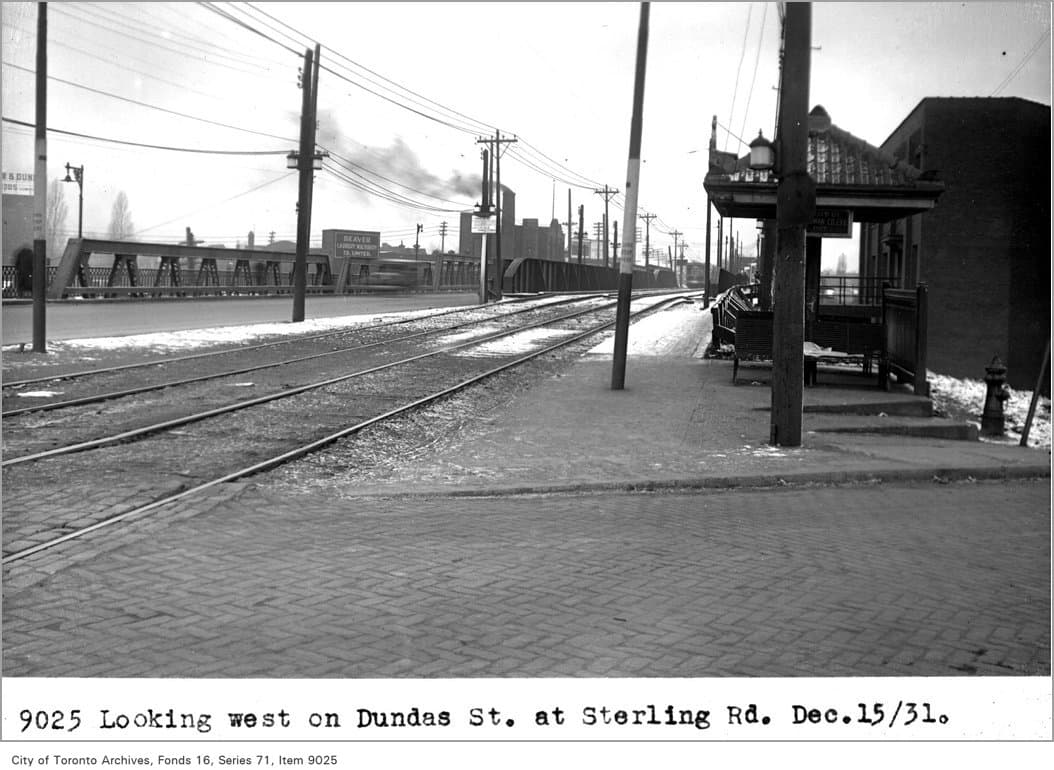 Historical photo of Little Portugal, Toronto