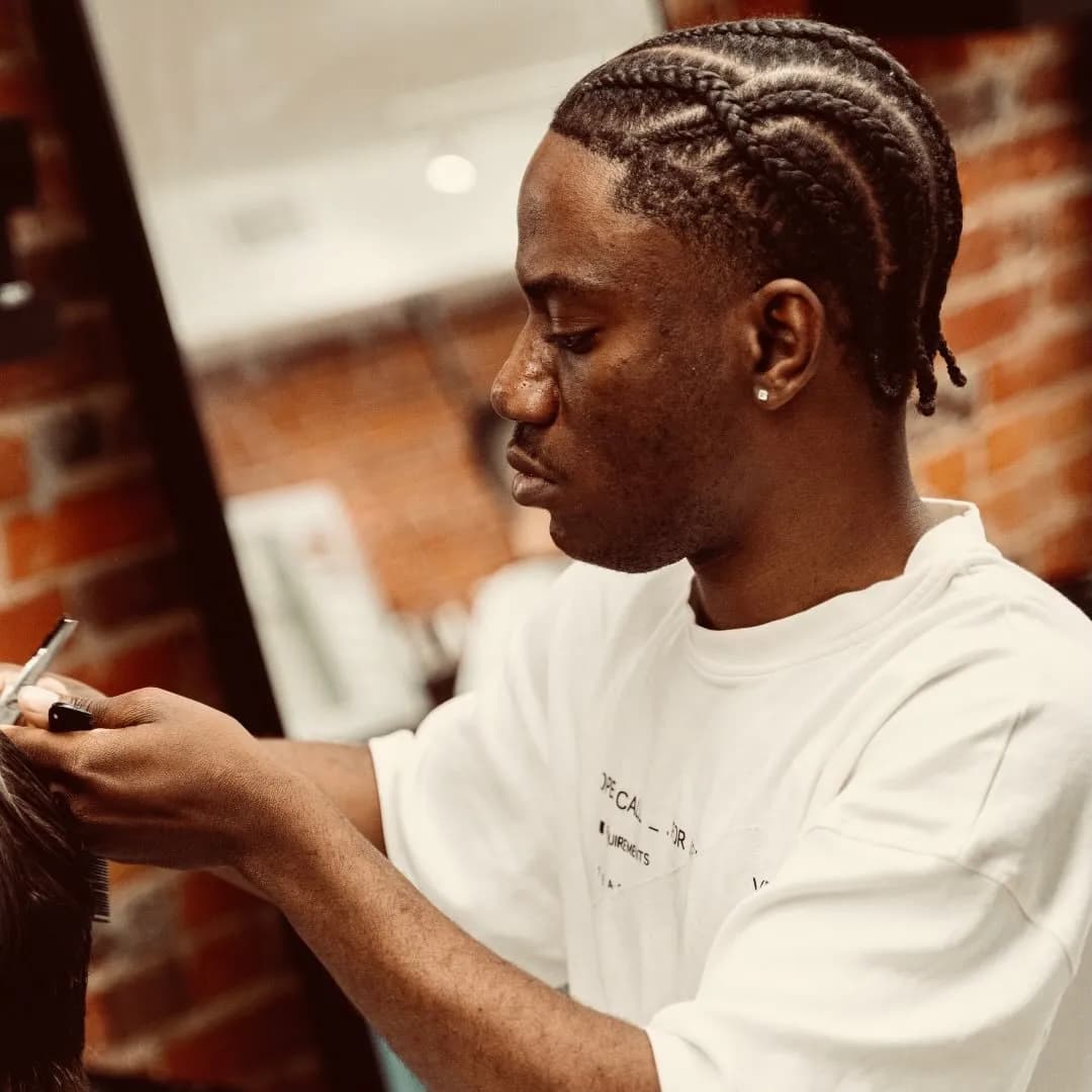 Mike, Senior Barber at Barberhood barber shop in Toronto