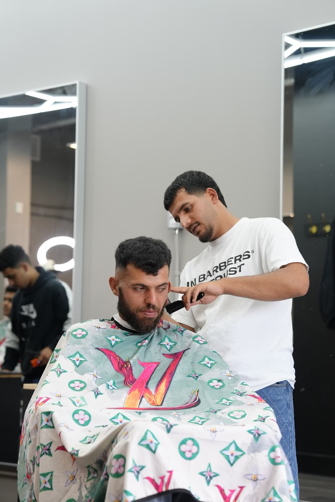 Muhammed at work inside York U · North York