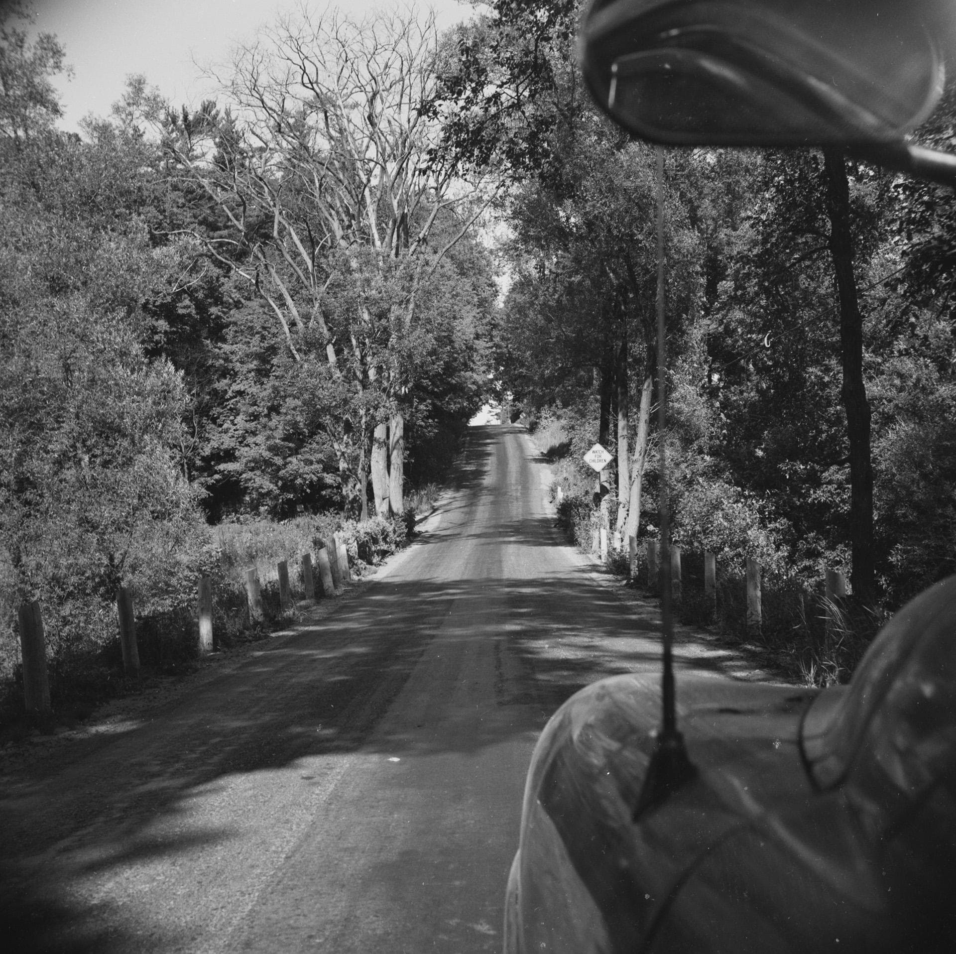 Finch Avenue West looking east toward Black Creek between Jane and Keele in 1959
