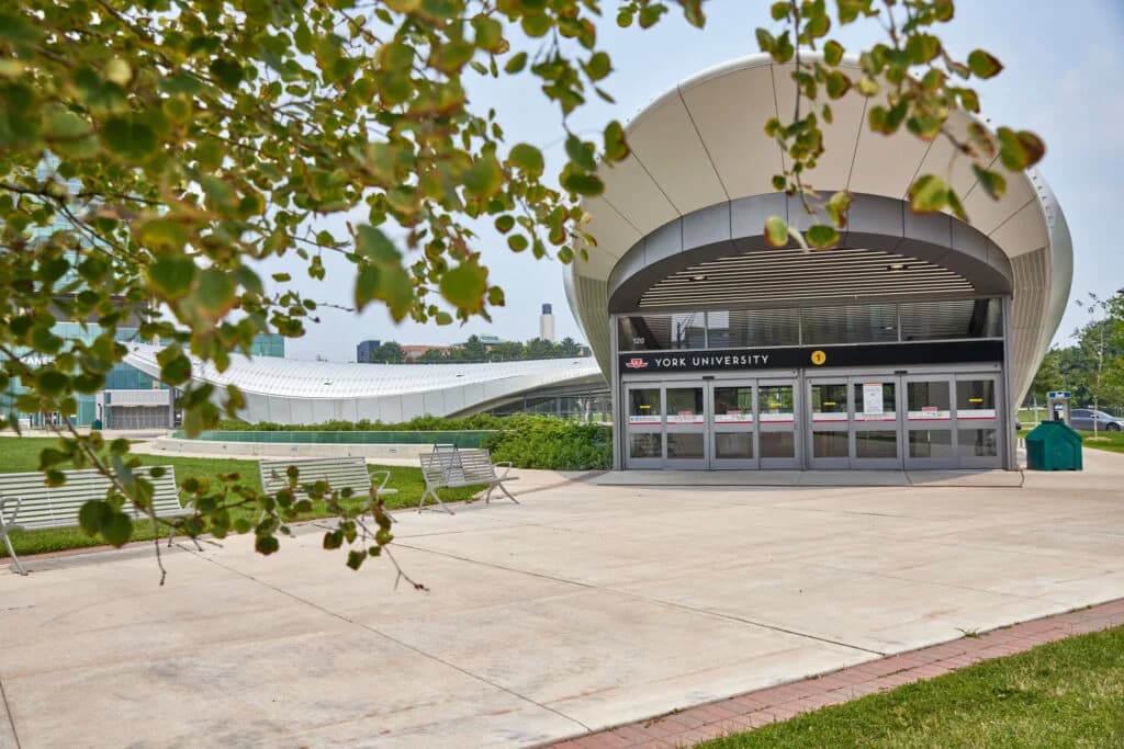 York University subway station on Keele Campus